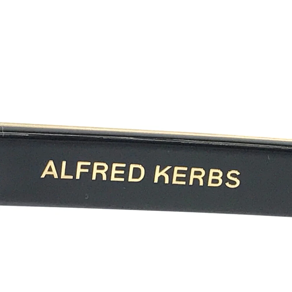 Alfred Kerbs Eyeglasses Frames ALICE BK Black Gradient Round Full Rim 51-23-150